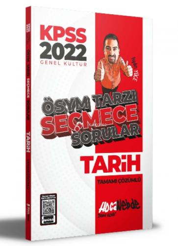 2022 KPSS Tarih ÖSYM Tarzı Seçmece Sorular Tamamı Çözümlü Soru Bankası  Frontansicht 1