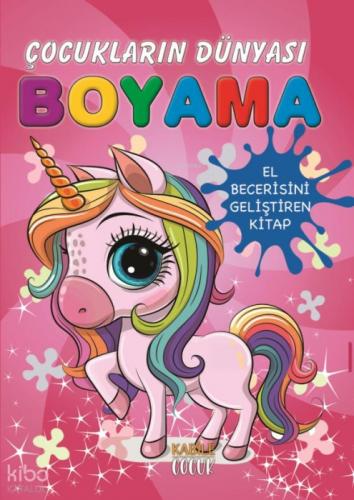 Çocukların Dünyası Boyama Kitabı 5 - Tek Boynuzlu At  Frontansicht 1