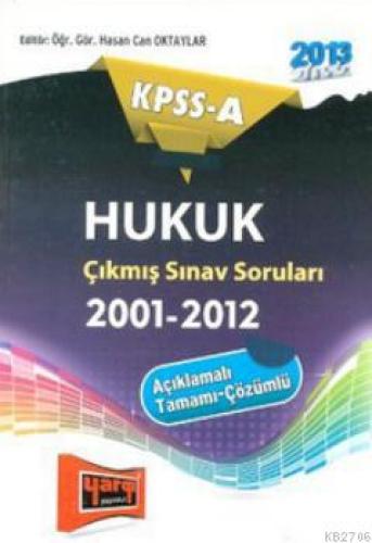 KPSS A Hukuk Çıkmış  Frontansicht 1