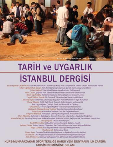 Tarih ve Uygarlık - İstanbul Dergisi Sayı: 3 Mayıs-Haziran 2013  Frontansicht 1