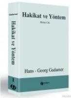 Hakikat ve Yöntem (Cilt 1 ve Cilt 2 Birlikte)  Frontansicht 1