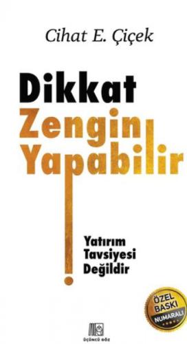 Dikkat Zengin Yapabilir (Ciltli, Özel Baskı)  Frontansicht 1