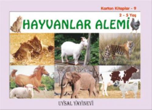 Karton Kitaplar 9 - Hayvanlar Alemi  Frontansicht 1