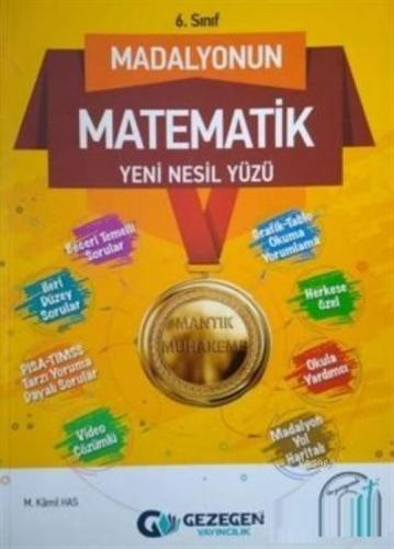 Gezegen Yayınları 6. Sınıf Madalyonun Matematik Yüzü  Frontansicht 1