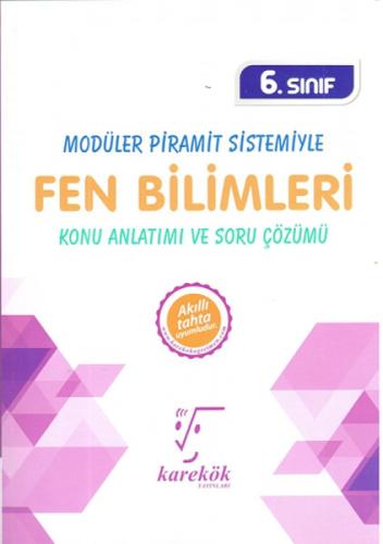6. Sınıf Modüler Piramit Sistemiyle Fen Bilimleri Konu Anlatımı ve Soru Çözümü  Frontansicht 1