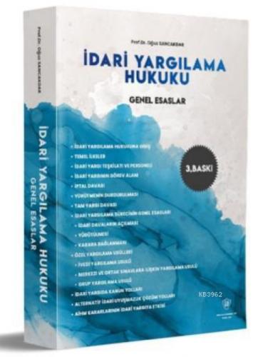 İdari Yargılama Hukuku Genel Esaslar  Frontansicht 1