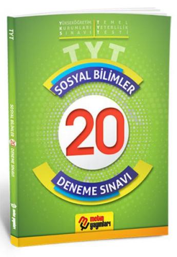 Metin Yayınları TYT Sosyal Bilimler 20 Deneme Sınavı Metin  Frontansicht 1