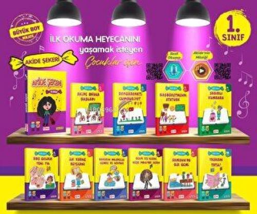 Akide Şekeri Hikaye Seti  10 Kitap + Büyük Boy  Frontansicht 1