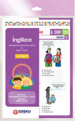 6. Sınıf İngilizce Konu Testi  Frontansicht 1