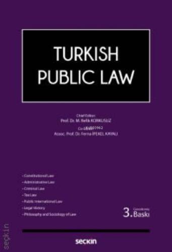 Turkish Public Law  Frontansicht 1