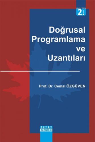 Doðrusal Programlama ve Uzantıları  Frontansicht 1