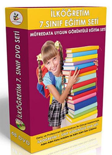 İlköğretim 7. Sınıf Tüm Dersler Görüntülü DVD Seti (48 DVD)  Frontansicht 1
