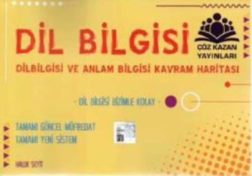 Dil Bilgisi ve Anlam Bilgisi Kavram Haritası  Frontansicht 1