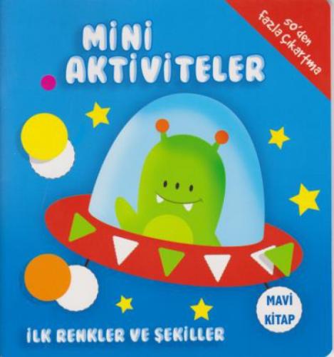 Mini Aktiviteler İlk Renkler ve Şekiller Mavi Kitap  Frontansicht 1