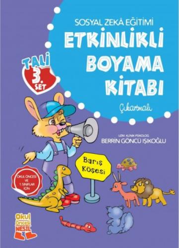 Tali 3. Set - Etkinlikli Boyama Kitabı;Çıkartmalı  Frontansicht 1