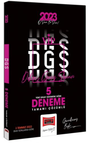2023 DGS Tamamı Çözümlü 5 Deneme  Frontansicht 1