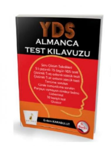 YDS Almanca Test Kılavuzu  Frontansicht 1