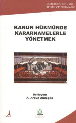 Kanun Hükmünde Kararnamelerle Yönetmek  Frontansicht 1