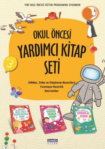 Okul Öncesi Yardımcı Kitap Seti (3 Kitap Takım)  Frontansicht 1