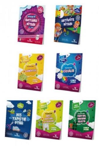 4-6 Yaş Okul Öncesi Seti (7 Kitap)  Frontansicht 1