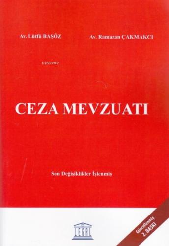 Ceza Mevzuatı (Güncellenmiş 2. Baskı)  Frontansicht 1