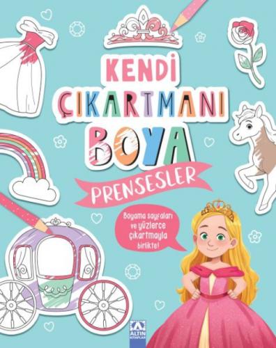 Kendi Çıkartmanı Boya - Prensesler  Frontansicht 1