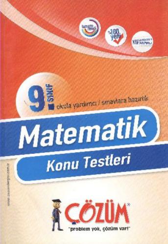 9. Sınıf Matematik Çek Kopar Testleri  Frontansicht 1