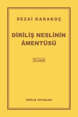 Diriliş Neslinin Amentüsü  Frontansicht 1