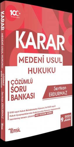 Karar Medeni Usûl Hukuku Çözümlü Soru Bankası  Frontansicht 1
