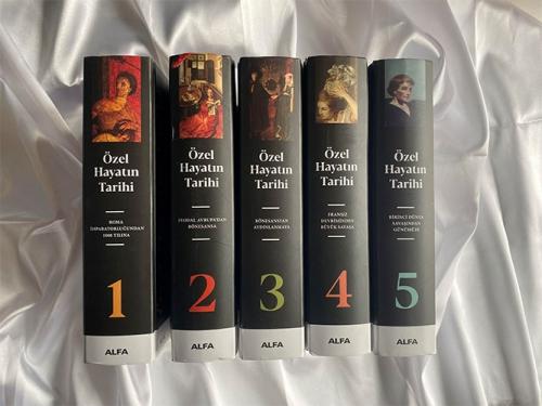 Özel Hayatın Tarihi Seti - 5 Kitap Takım (Ciltli)  Frontansicht 1