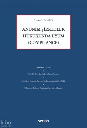 Anonim Şirketler Hukukunda Uyum  Frontansicht 1