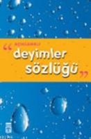 Açıklamalı Deyimler Sözlüğü  Frontansicht 1