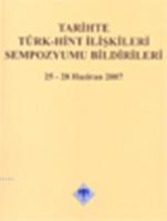 Tarihte Türk-Hint İlişkileri Sempozyumu Bildirileri  Frontansicht 1