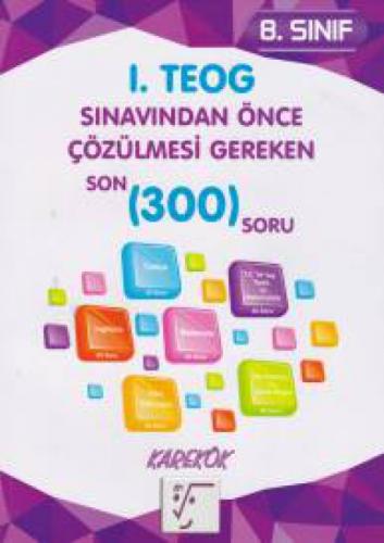 8. Sınıf TEOG-I Sınavdan Önce Çözülmesi Gereken Son 300 Soru  Frontansicht 1
