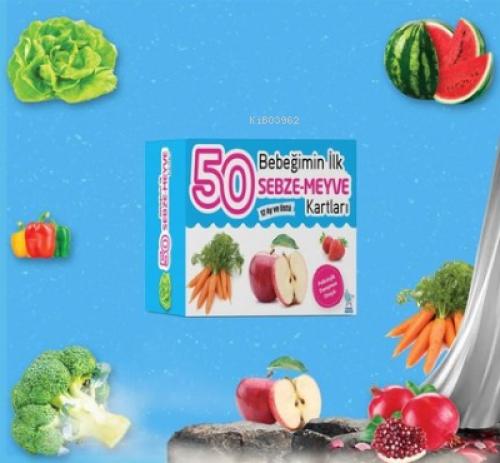 Bebeğimin İlk 50 Sebze-Meyve Kartları  Frontansicht 1