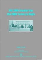 UIA 2005 istanbul'dan UIA 2008 Torino'ya Doğru  Frontansicht 1