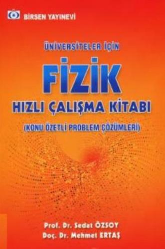 Üniversiteler İçin Fizik Hızlı Çalışma Kitabı ;Konu Özetli Problem Çözümleri  Frontansicht 1