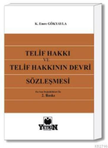 Telif Hakkı Ve Telif Hakkının Devri Sözleşmesi  Frontansicht 1