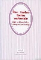 İbni Haldun Üzerine Araþtırmalar  Frontansicht 1