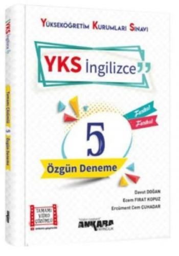 YKS İngilizce Özgün Tamamı  Frontansicht 1