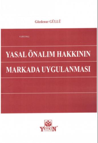Yasal Önalım Hakkının Markada Uygulanması  Frontansicht 1