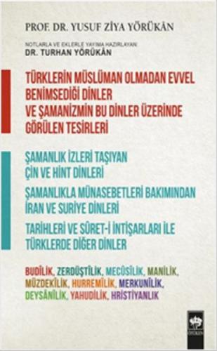Türklerin Müslüman Olmadan Evvel Benimsediði Dinler ve Þamanizmin Bu Dinler Üzerinde Görülen Tesirler  Frontansicht 1