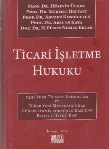 Ticari İşletme Hukuku  Frontansicht 1