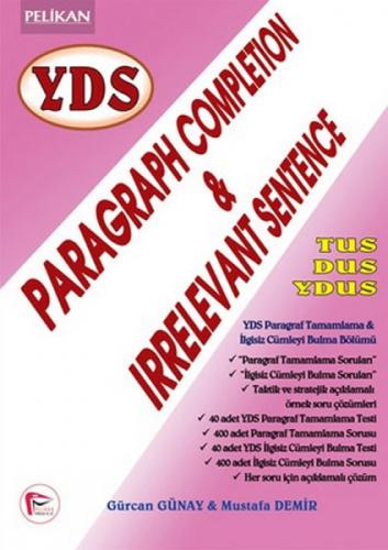 YDS Paragraph Completion & Irrelevant Sentence  Frontansicht 1