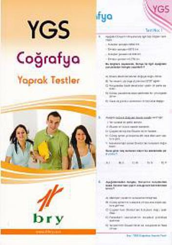 YGS Coğrafya Yaprak Testler  Frontansicht 1