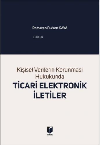 Kişisel Verilerin Korunması Hukukunda Ticari Elektronik İletiler  Frontansicht 1