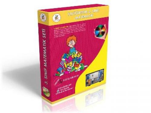 İlköğretim 3. Sınıf Matematik Görüntülü DVD Seti (5 DVD)  Frontansicht 1