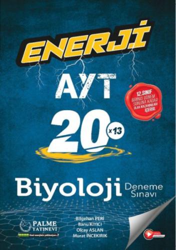 Enerji Ayt Biyoloji 20 Deneme Sınavı (12.Sınıf 1.Dönem Konularını İçerir.)  Frontansicht 1