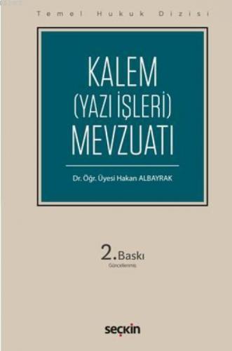 Kalem (Yazı İşleri) Mevzuatı  Frontansicht 1