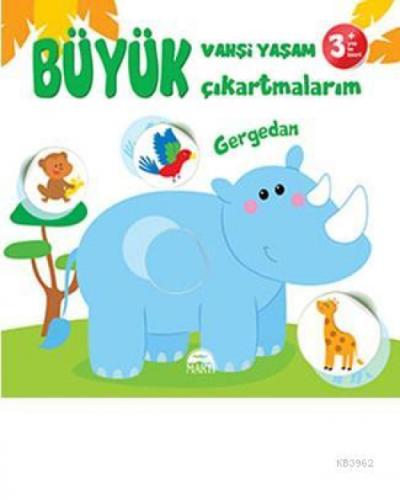 Büyük Vahþi Yaþam Çıkartmalarım -  Gergedan  Frontansicht 1